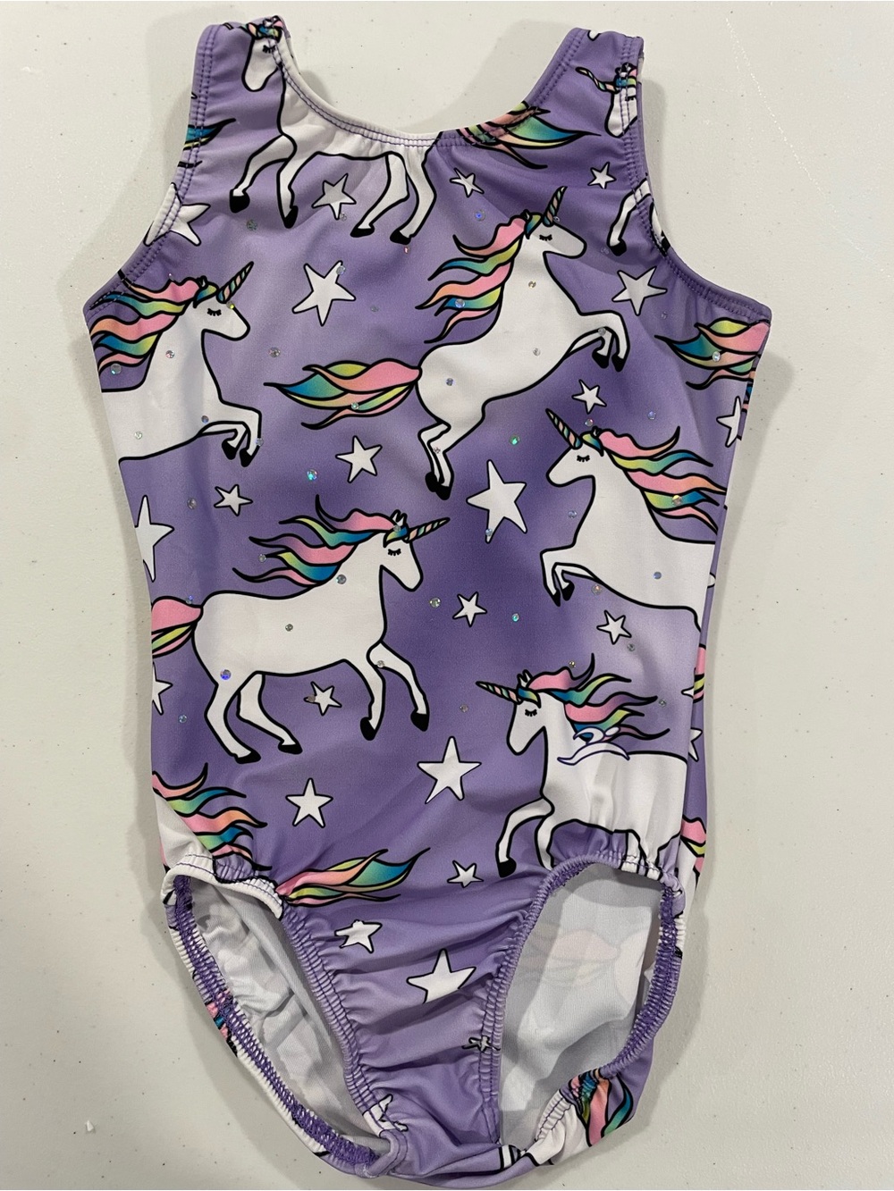 Motionwear IC/6x-7 Purple Unicorn Leotard